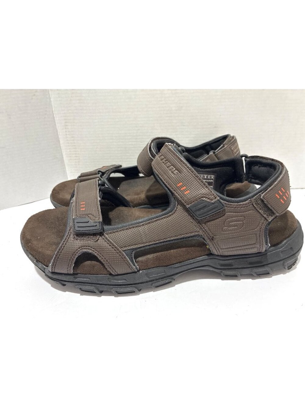 Skechers Men's Garver Louden River Sandals relaxed fit memory foam 360 size 12